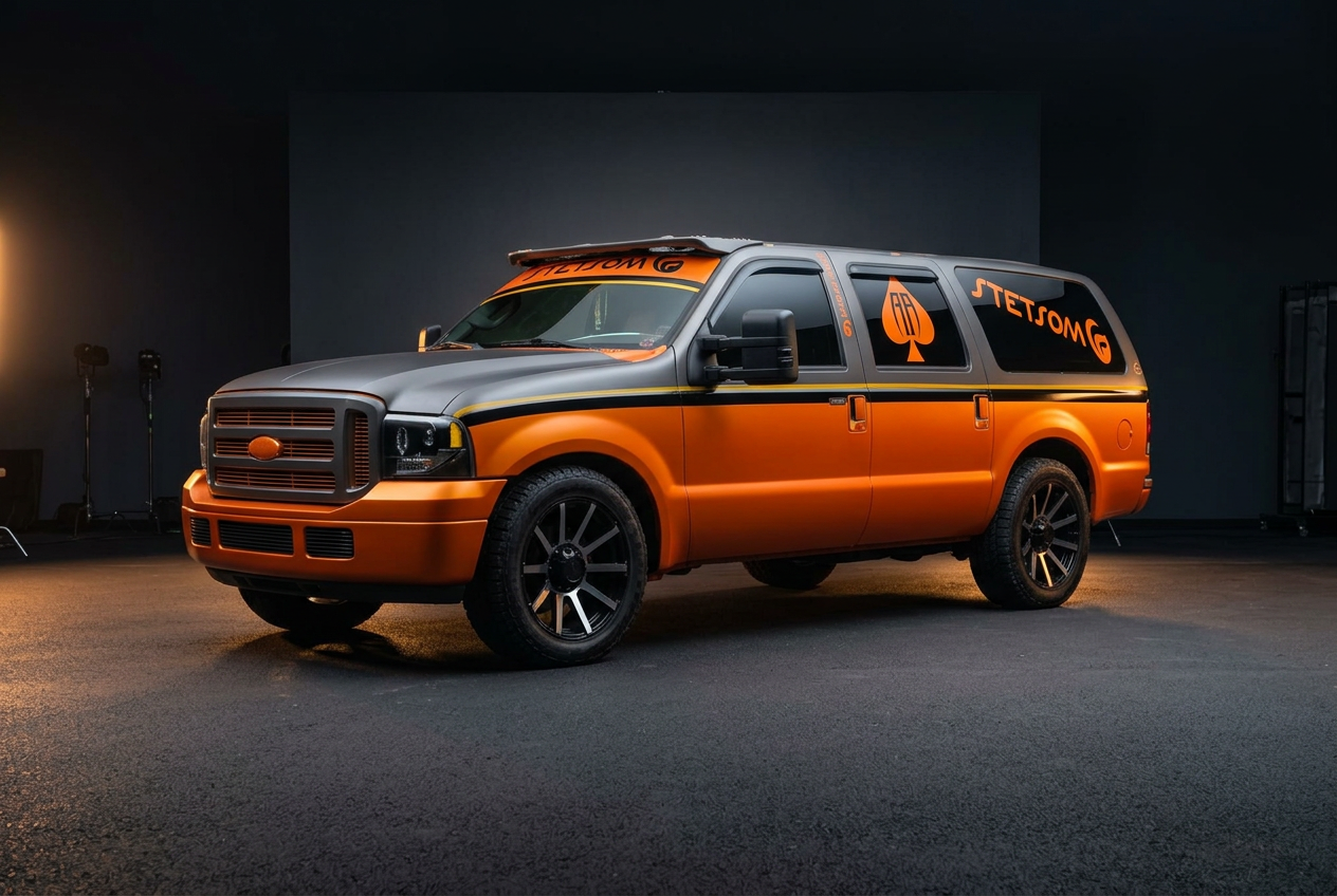 Ford Excursion Stetsom em estúdio
